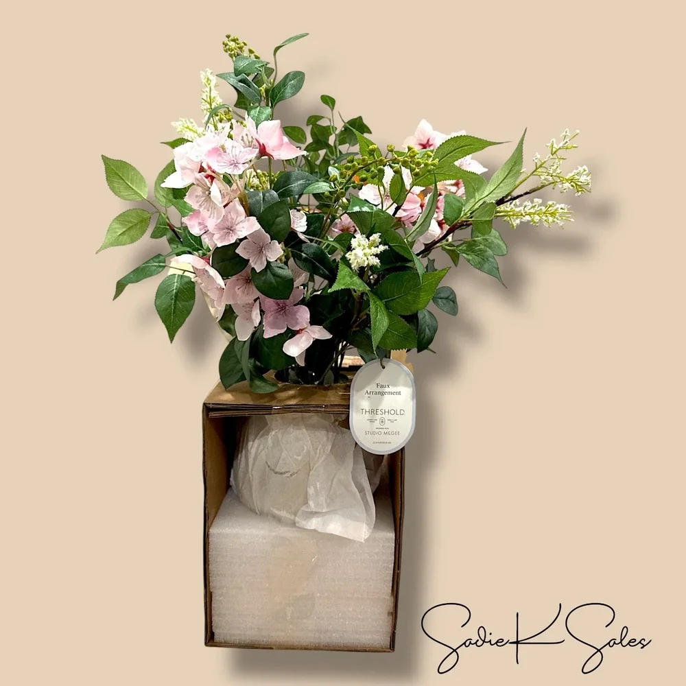 Statement Floral Potted Arrangement – Threshold Studio McGee,‎ Target 2025